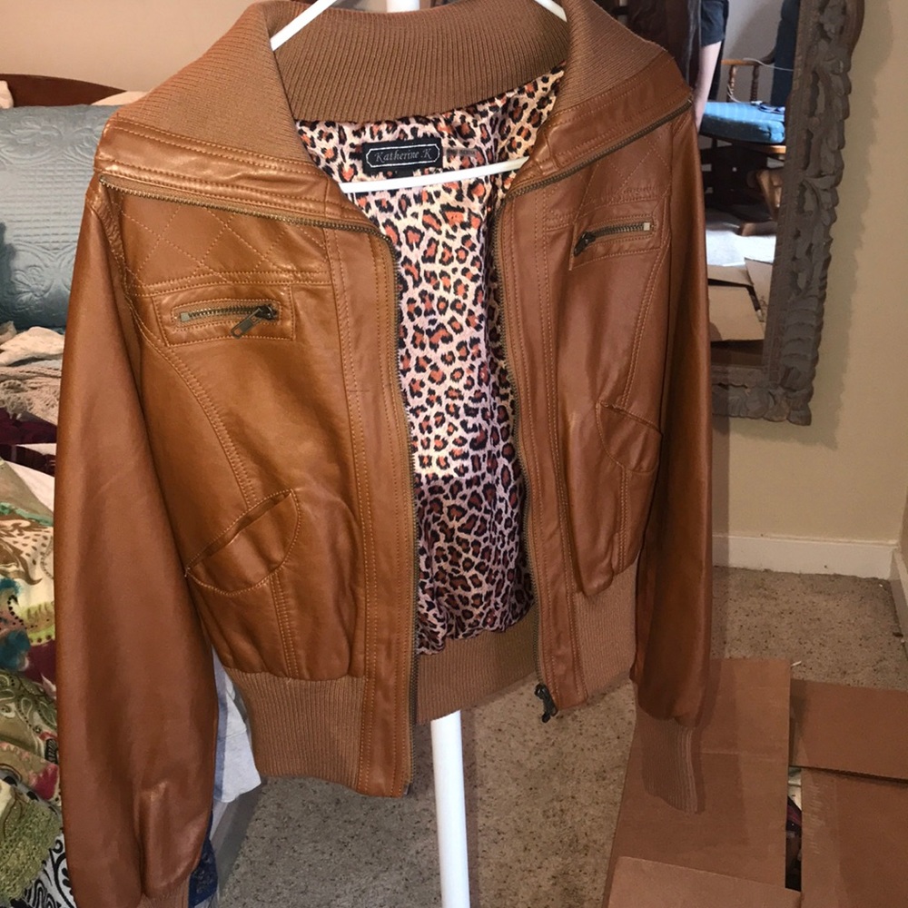Pleather jacket